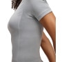 Damska koszulka treningowa Under Armour Vanish Seamless Washed SS - szara