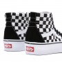 Damskie buty VANS UA SK8-Hi Platform 2.0 - czarno-białe