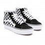Damskie buty VANS UA SK8-Hi Platform 2.0 - czarno-białe
