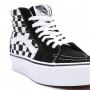 Damskie buty VANS UA SK8-Hi Platform 2.0 - czarno-białe