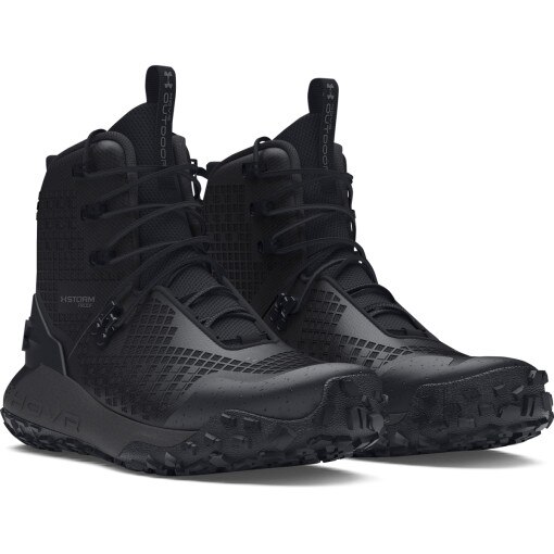 Męskie buty taktyczne Under Armour UA HOVR Dawn Waterproof 2.0 - czarne