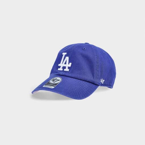 47 BRAND Czapka z daszkiem uniseks 47 Brand MLB Los Angeles Dodgers Double Under Clean Up  kobaltowa Kobalt