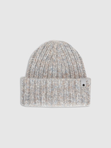 4F Damska czapka zimowa 4F 4FRAW25ACAPF0723 niebieska Niebieski