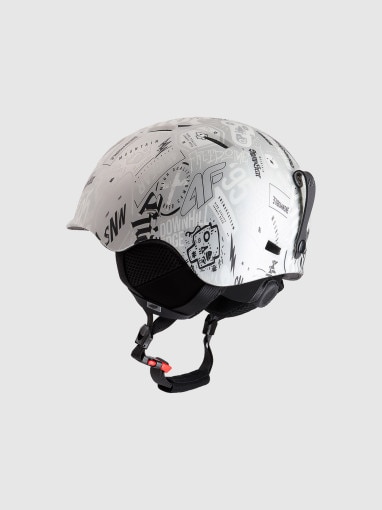 Kask narciarski uniseks 4F 4FRAW25AHELU105 - szary