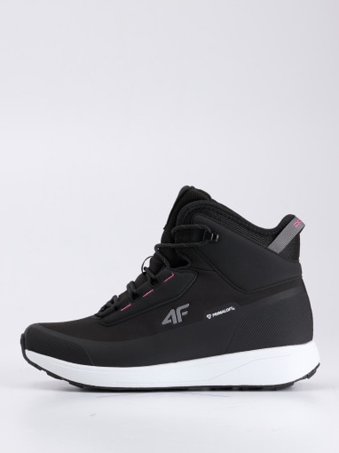  4F Damskie buty zimowe śniegowce DCX 4F 4FRAW25FWINF058  czarne Czarny