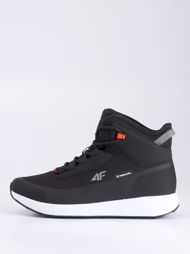 4F Męskie buty zimowe śniegowce 4F 4FRAW25FWINM064 czarne Czarny