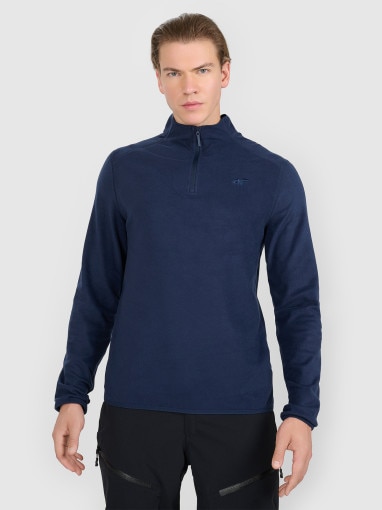 4F Męska bielizna termiczna (góra) 4F 4FRAW25UFLEM082 granatowa Granatowy