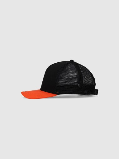 Czapka z daszkiem trucker uniseks 4F 4FRSS25ACABU446 - czarna