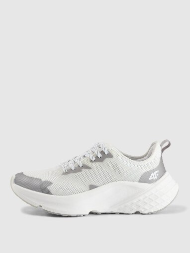 4F Damskie buty do biegania 4F Freemove Mesh 4FRSS25FSPOF175  białe Biały