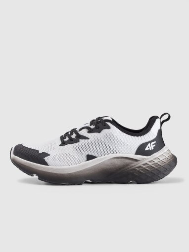 4F Męskie buty do biegania Freemove Mesh 4F 4FRSS25FSPOM153  białe Biały