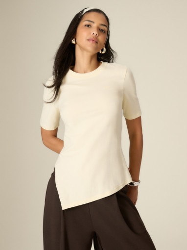 Obrazek dla: 4F Damski tshirt bez nadruku 4F 4FRSS26TTSHF3846  żółty żółty