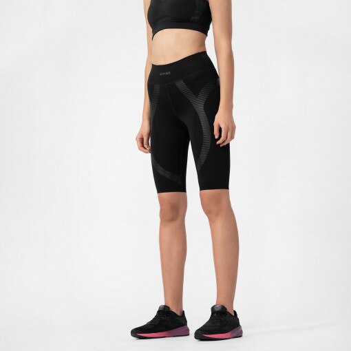 Damskie kolarki treningowe 4F 4FSS22TFTIF128 - grafitowe