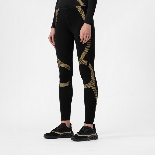 Damskie legginsy treningowe 4F 4FSS22TFTIF129 - czarne