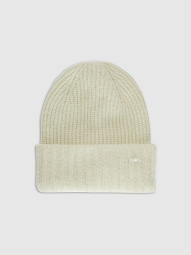  4F Damska czapka zimowa 4F 4FWAW25ACAPF568  turkusowa Turkusowy