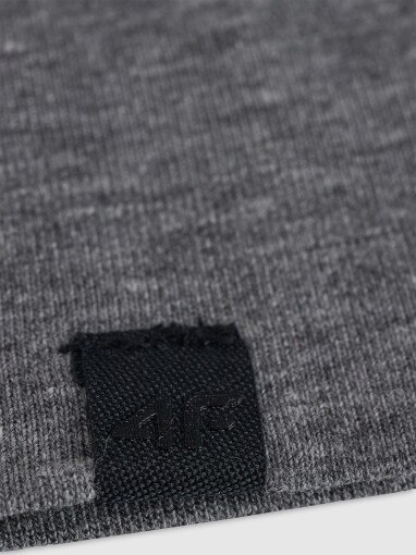 Czapka beanie uniseks 4F 4FWAW25ACAPU675 - szara