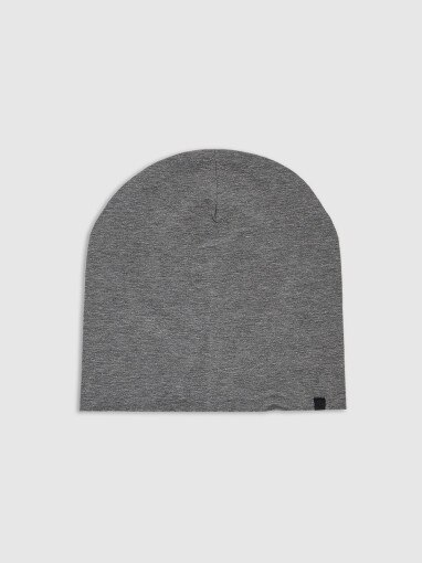 4F Czapka beanie uniseks 4F 4FWAW25ACAPU675  szara Szary