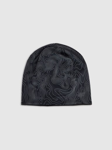  4F Czapka trekkingowa uniseks 4F 4FWAW25AFCAU116  czarna Czarny