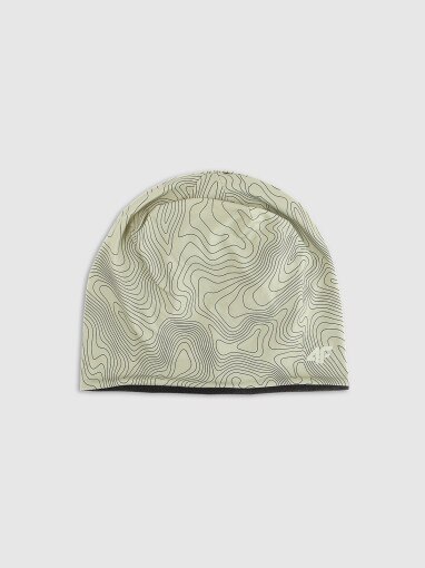 4F Czapka trekkingowa uniseks 4F 4FWAW25AFCAU116 zielona Zielony