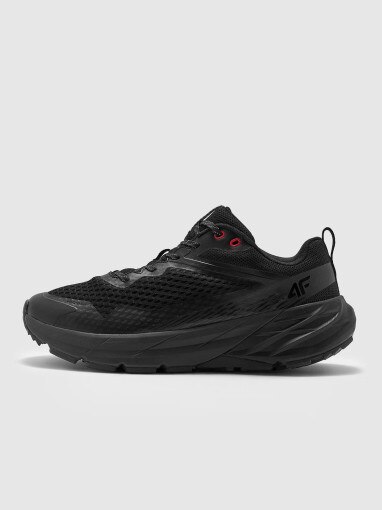 4F Męskie buty trekkingowe 4F SPEED HIKER 4FWMM00FOTSM036  czarne Czarny