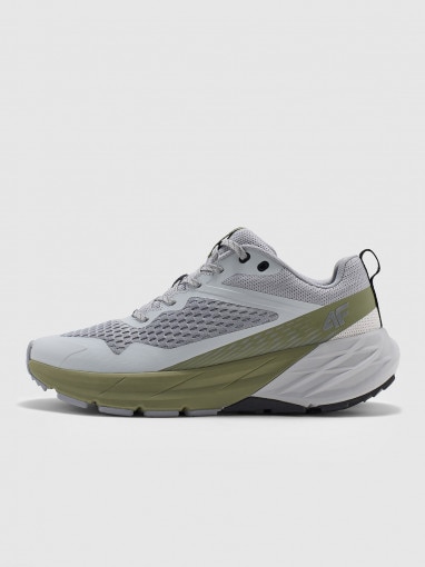 4F Męskie buty trekkingowe trailowe Speed Hiker 4F 4FWMM00FOTSM037  szare Szary