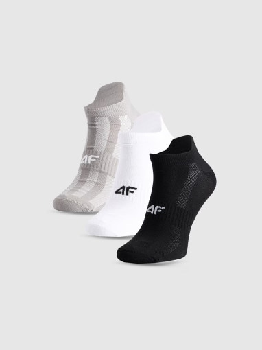 4F Męskie skarpetki treningowe (3pack) 4F 4FWMM00UFSOM245  multikolor Multikolor
