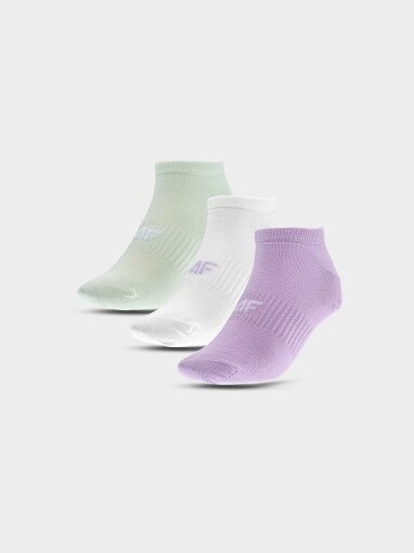 4F Damskie skarpetki niskie (3pack) 4F 4FWMM00USOCF276  multikolor Multikolor