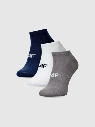 4F Męskie skarpetki (3pack) 4F 4FWMM00USOCM442  multikolor Multikolor