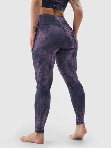 4F Damskie legginsy treningowe 4F 4FWSS24TFTIF236 multikolor Multikolor