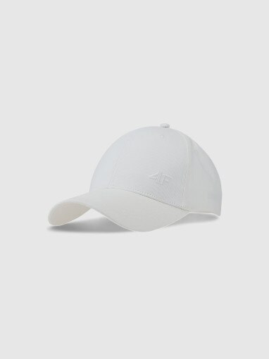 4F Czapka z daszkiem uniseks 4F 4FWSS25ACABU367  szara Szary