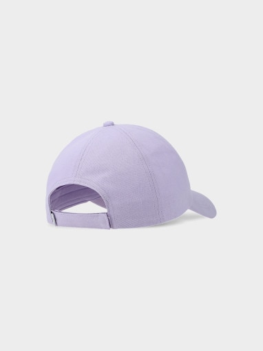 Czapka z daszkiem uniseks 4F 4FWSS25ACABU368 - fioletowa