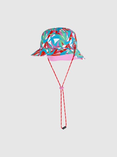 4F Kapelusz bucket hat dwustronny uniseks 4F 4FWSS25AHATU019  różowy Różowy