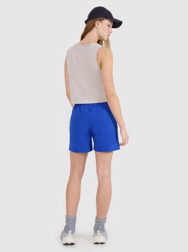 Damskie spodenki casual 4F 4FWSS25TSHOF539 - niebieskie