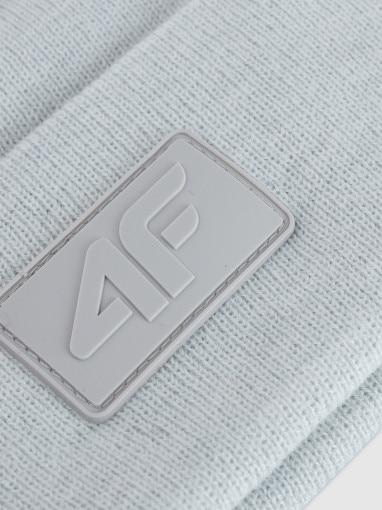 Czapka beanie uniseks 4F 4FRAW25ACAPU0809 - szara