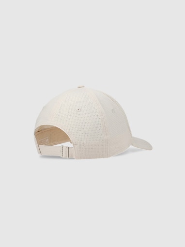 Czapka z daszkiem strapback uniseks - biała