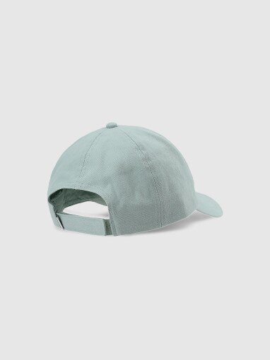 Czapka z daszkiem uniseks 4F 4FWMM00ACABU465 - turkusowa