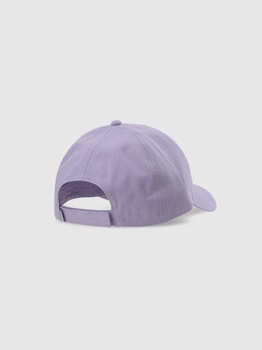 Czapka z daszkiem uniseks 4F 4FWMM00ACABU465 - fioletowa