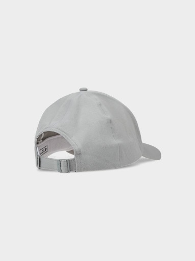 Czapka z daszkiem uniseks 4F 4FWSS25ACABU371 - szara