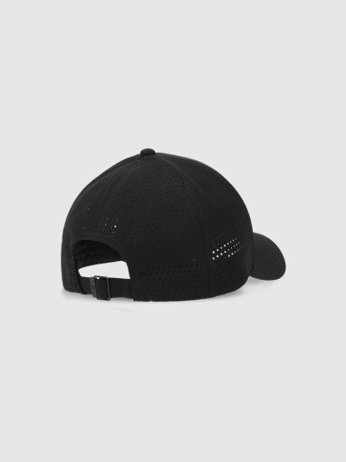 Czapka z daszkiem uniseks 4F 4FWSS25ACABU372 - czarna