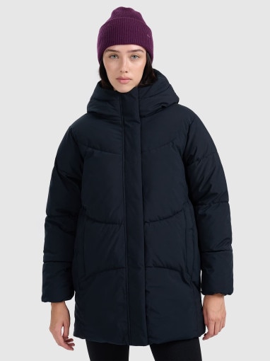 4F Damska kurtka puchowa 4F 4FRAW25TDJAF0799 czarna Czarny