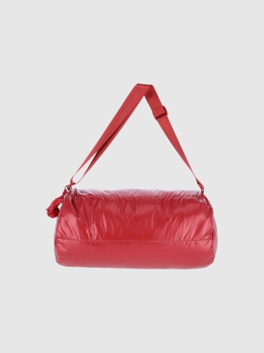Damska torebka na ramię barrel bag 4F 4FRSS25ASBGU087 - czerwona