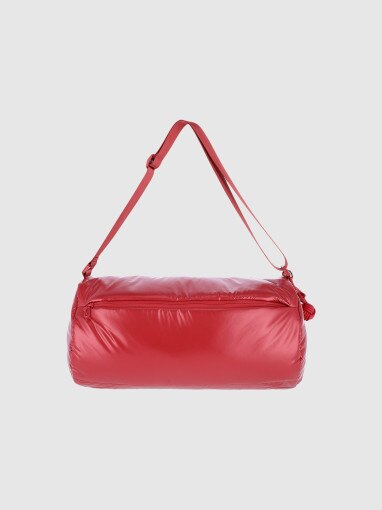 4F Damska torebka na ramię barrel bag 4F 4FRSS25ASBGU087  czerwona Czerwony