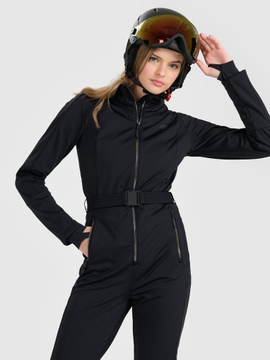 Damski kombinezon narciarski 4F 4FRAW25TJUMF075 - czarny