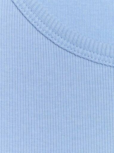 Damski top basic 4F 4FWMM00TSLEF132 - niebieski