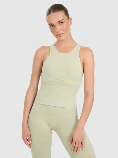 4F Damski top do jogi i pilatesu 4f 4FWAW25TFSLF578 zielony Zielony