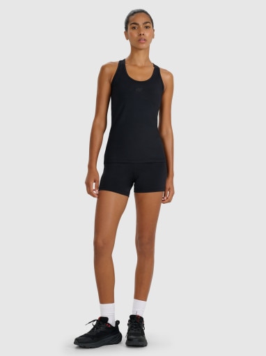 Damski top treningowy 4F 4FWMM00TFSLF0762 - czarny