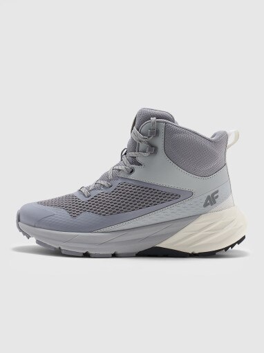Damskie buty trekkingowe 4F SPEED HIKER 4FWMM00FOTSF035 - szare