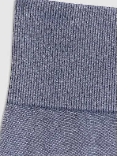 Damskie legginsy do jogi i pilatesu 4F 4FWAW25TFTIF407 - niebieskie
