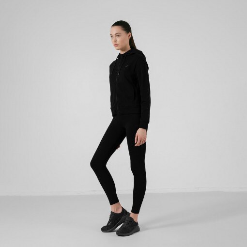 4F Damskie legginsy dzianinowe 4F NOSD4LEG303  czarne Czarny