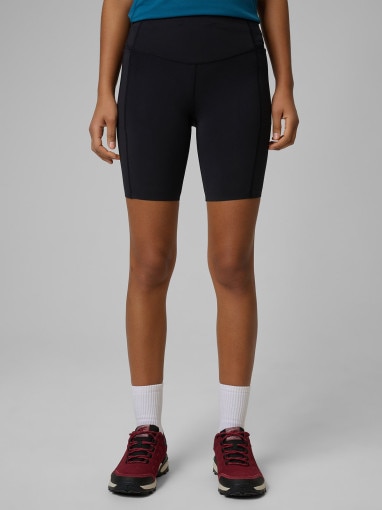 Damskie legginsy kolarki trekkingowe 4F 4FWSS26TFSTF067 - czarne