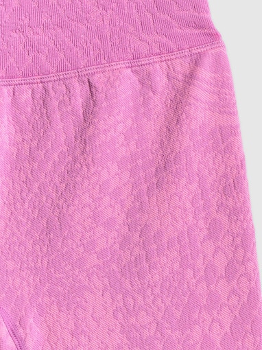Damskie legginsy krótkie treninowe 4F 4FRSS26TFSTF133 - różowe